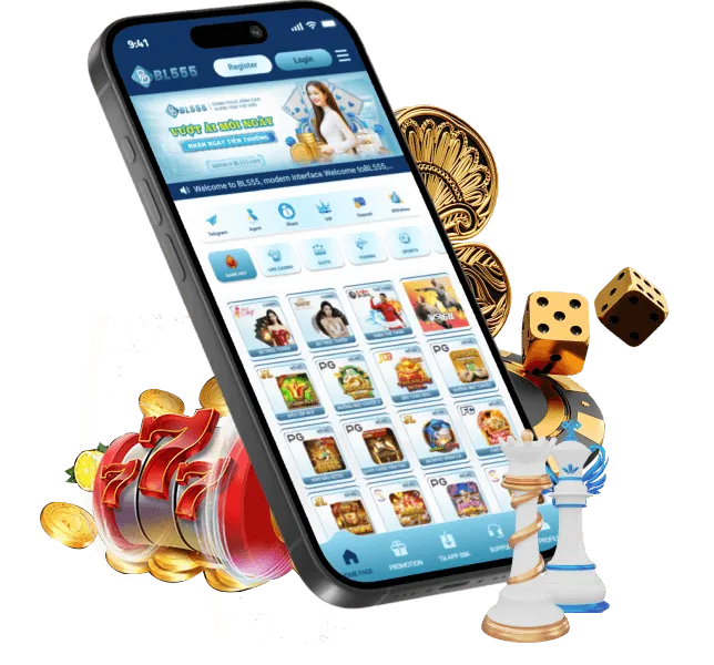 Giao diện bl555 mobile